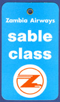 Zambia Airways-Sable Class