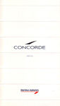 BA Concorde Menu LON-YYZ