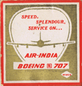 AI Boeing 707 Match Box