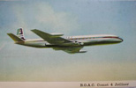 BOAC Comet4 Jetliner