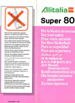 Alitalia Super 80 1996 Issue