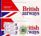 British Airways Blue Red & White
