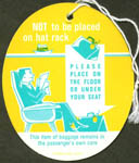 BWIA Not for Hat Rack Tag
