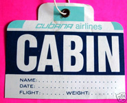 Cubana Bag Tag 1960s