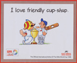 Food Tray Placemat-Cricket Theme