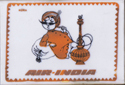 AI Maharajah with Hookah Plastic Match Box