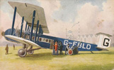 Imperial Airways Argosy at Croydon Airport